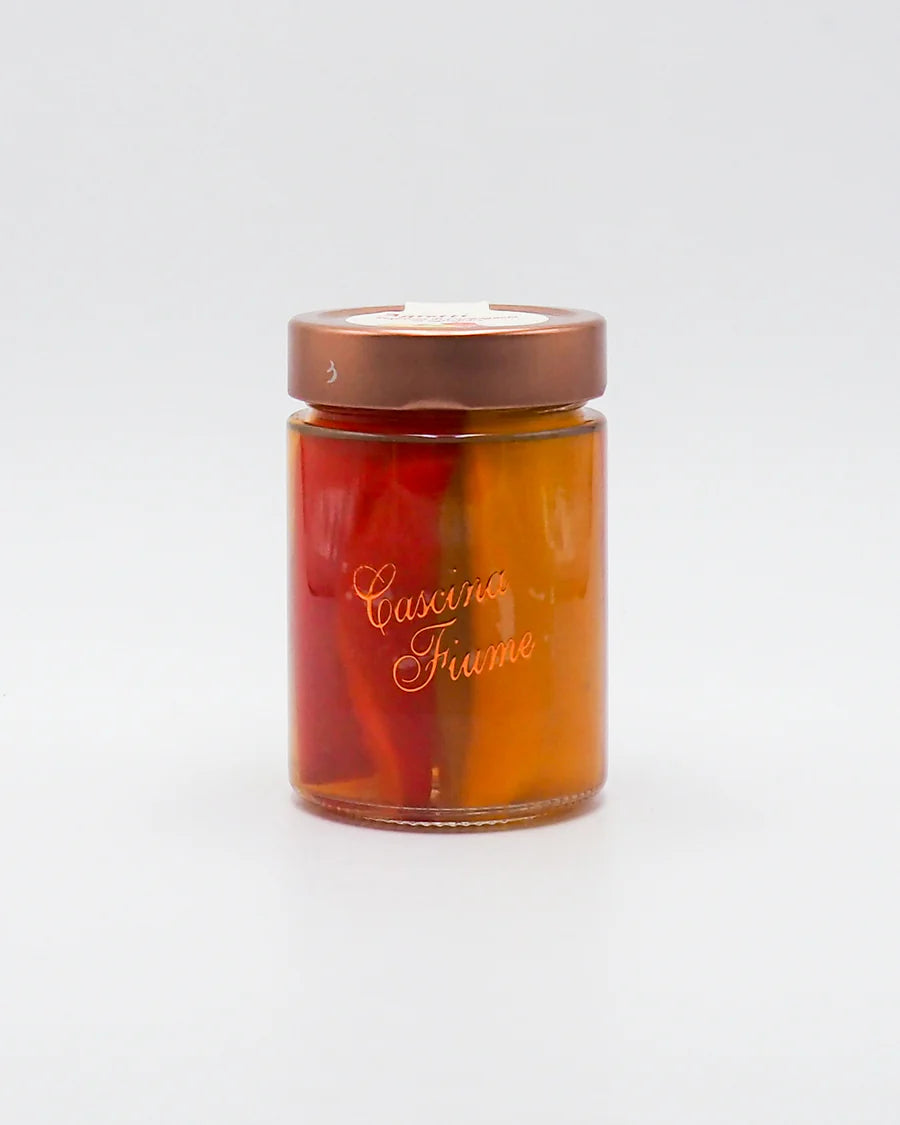 Peperoni di Carmagnola in Agrodolce 580GR - Cascina Fiume