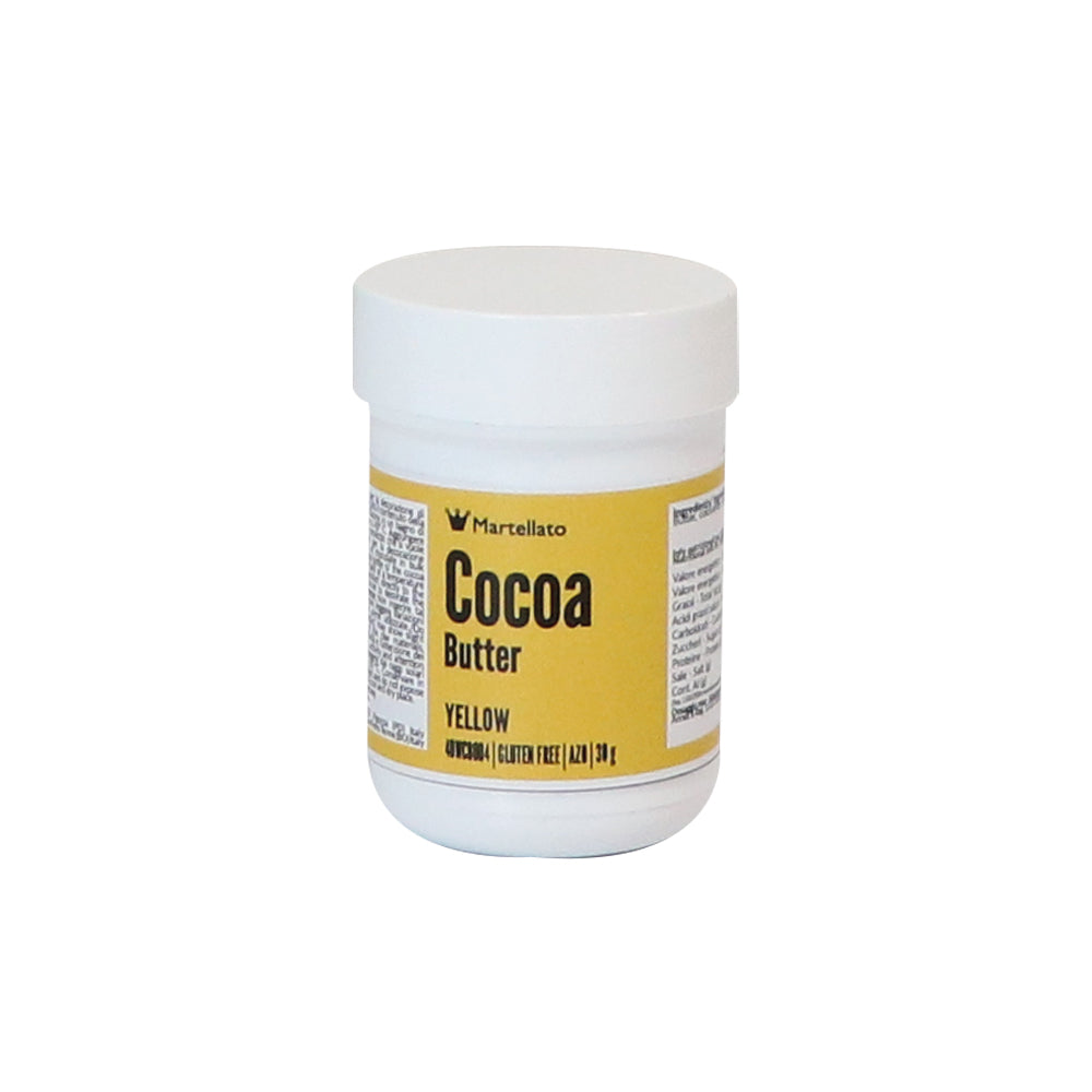 Colorante al Burro di Cacao Giallo 30g - Martellato