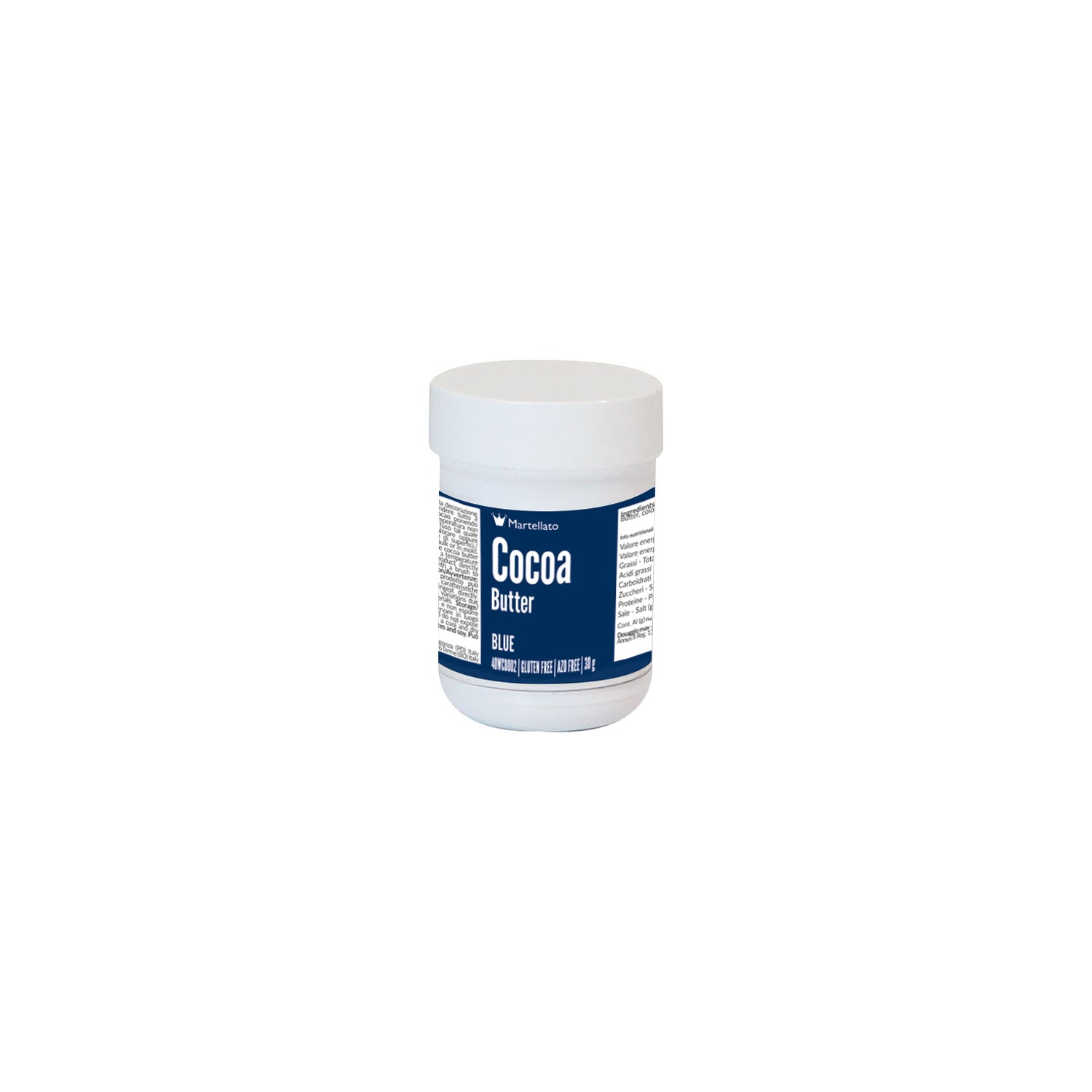 Colorante al Burro di Cacao Blu 30g - Martellato